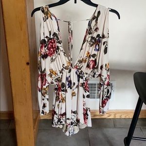 Flowery romper